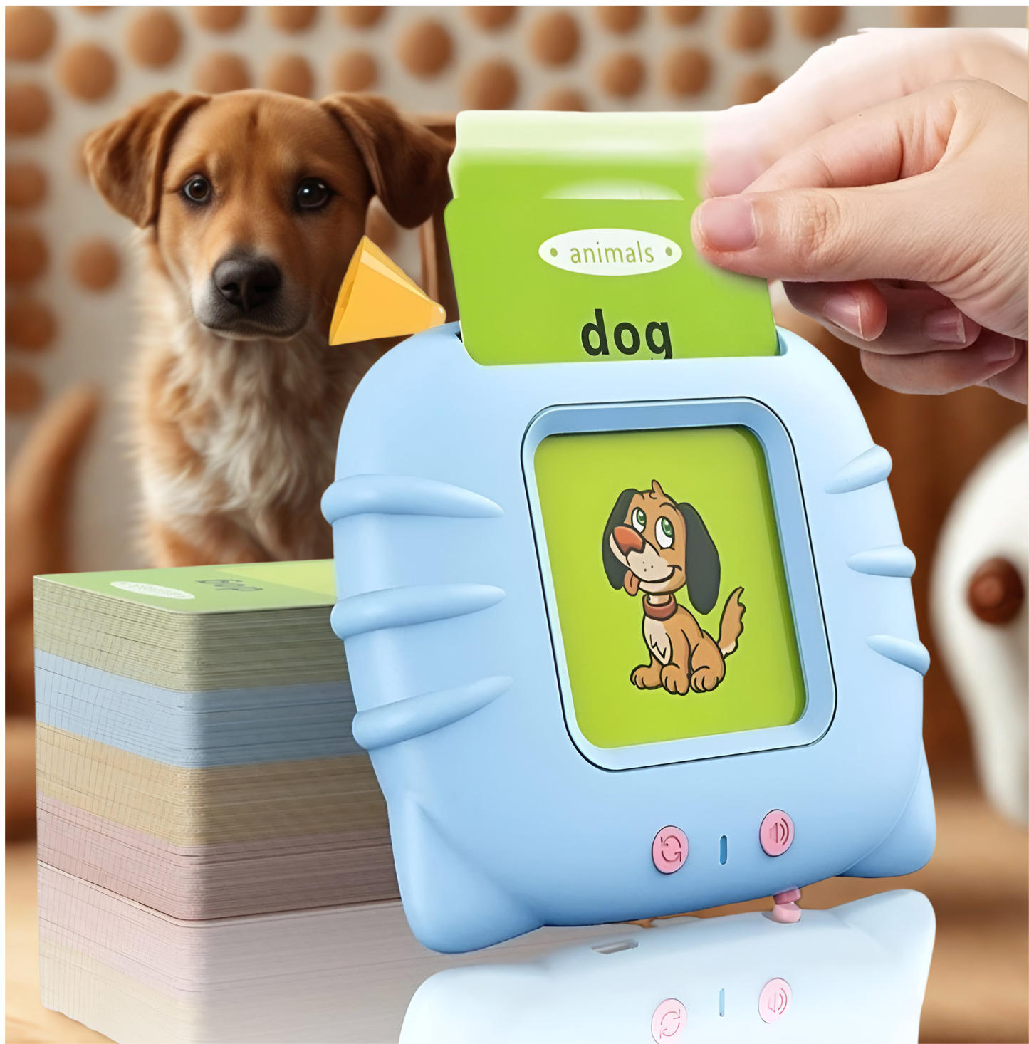 Kids Talking Flash Card Learning Machine | Early Educational Sound Device