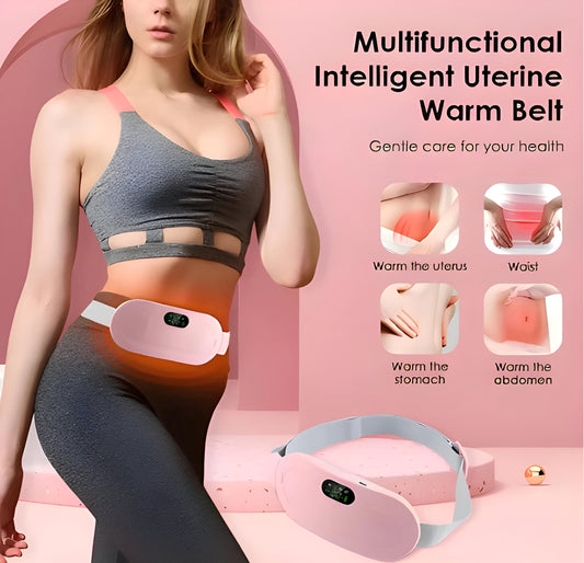 Period Pain Relief Warm Belt | Portable Period Pain Relief Massager Belt